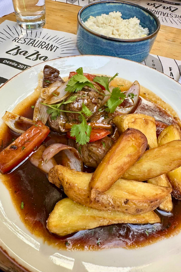 Lomo Saltado Zsa Zsa